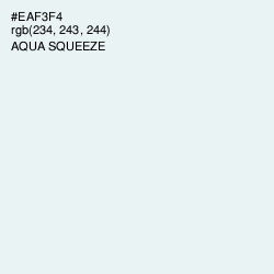 #EAF3F4 - Aqua Squeeze Color Image